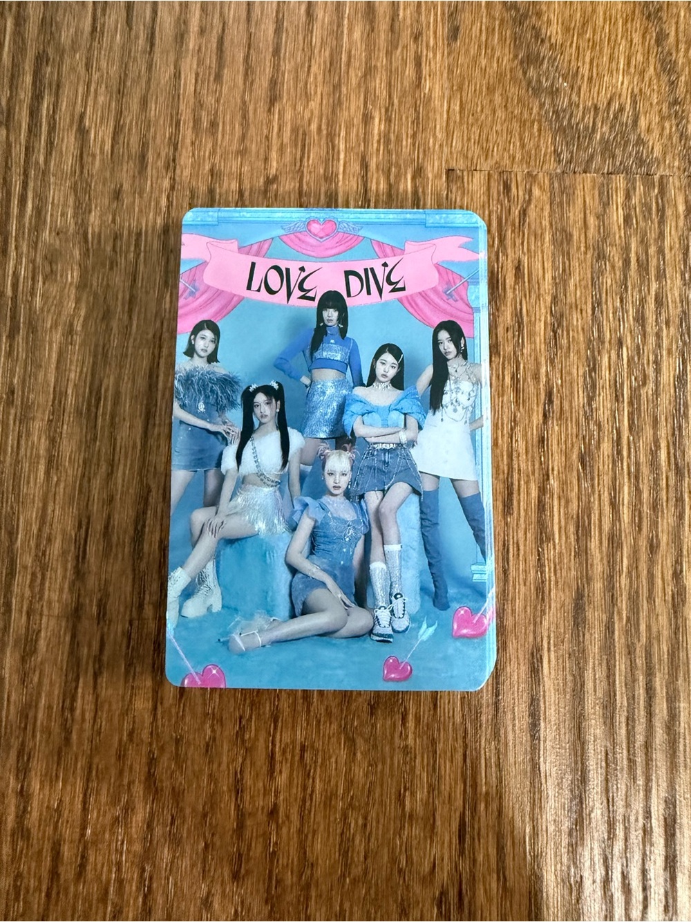 K-pop Ive Love Dive Blue Lomos Trading Card(30 cards)